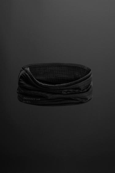 COMBINED FLEECE NECK WARMER - Black by Zara - Image 6