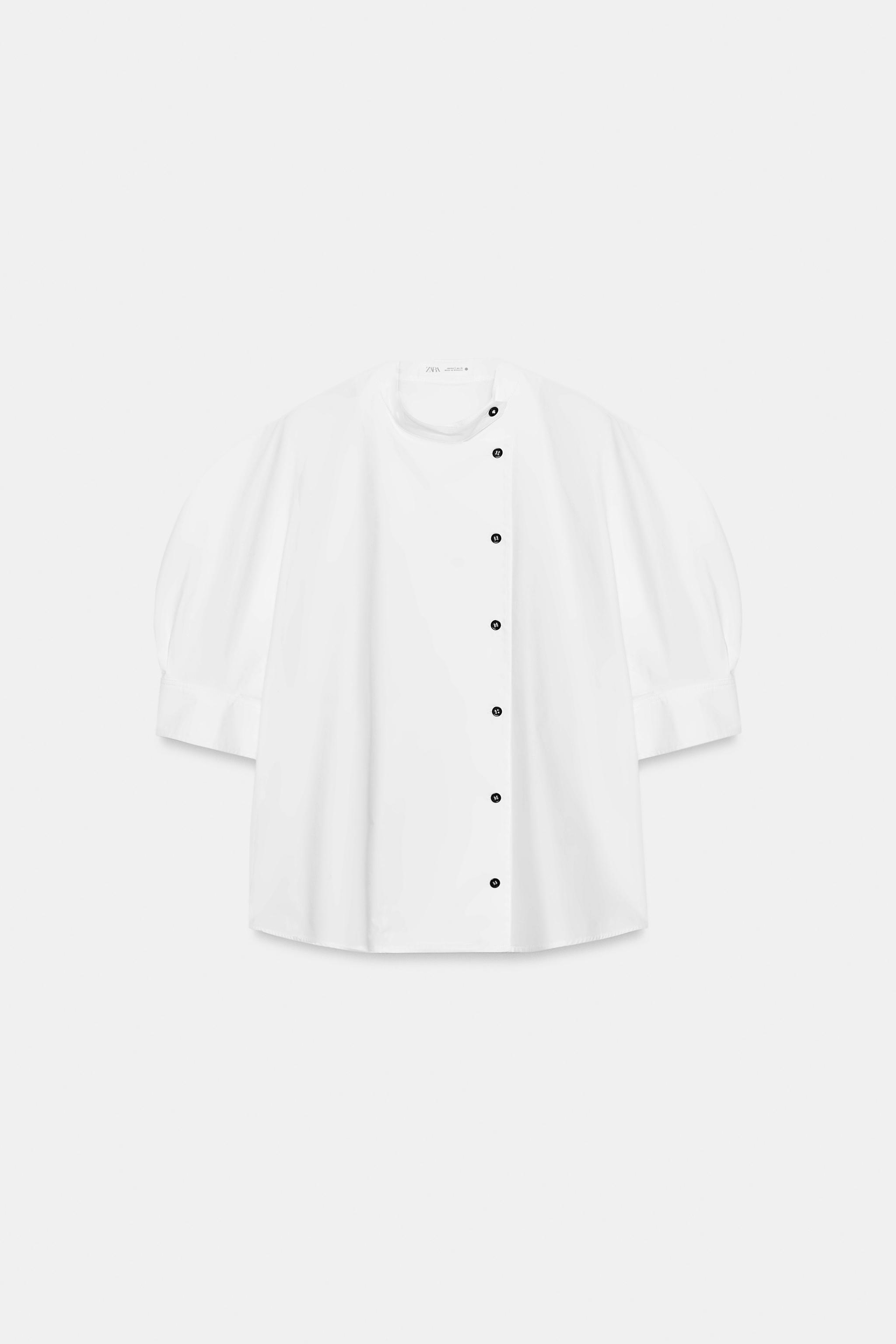 ZW COLLECTION BUTTON POPLIN SHIRT