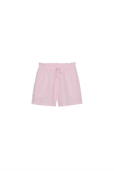 SHORTS LINO ZW COLLECTION - Malva claro de Zara