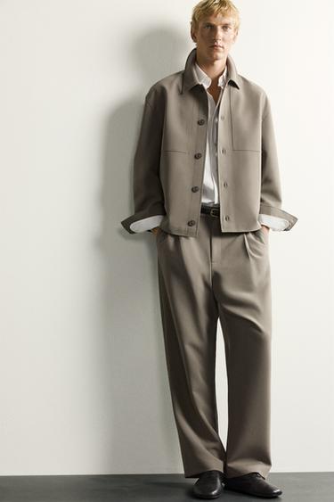 OVERSHIRT BOXY FIT - Ταμπά του Zara