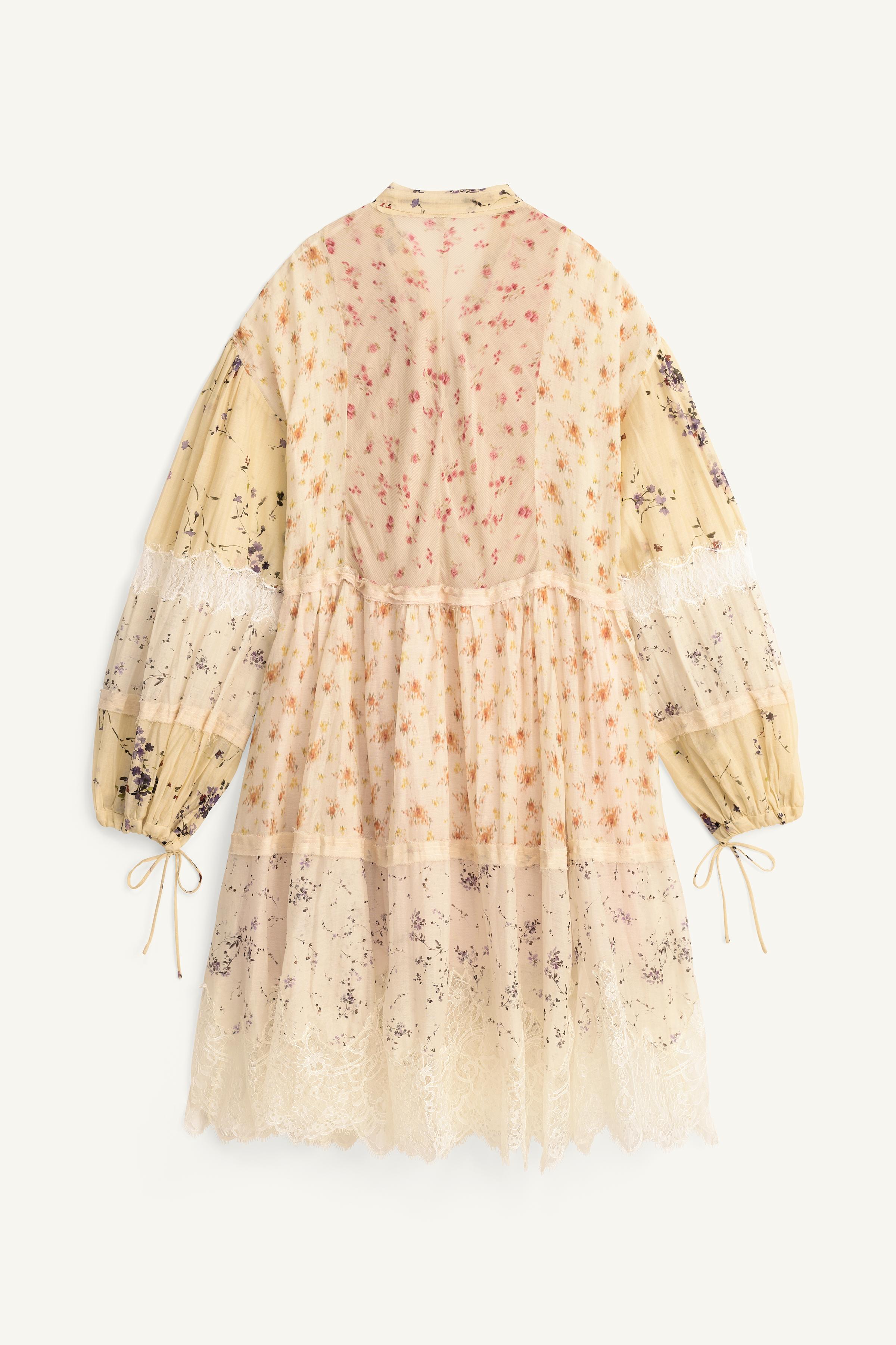 LIMITED EDITION PRINTED PATCHWORK DRESS