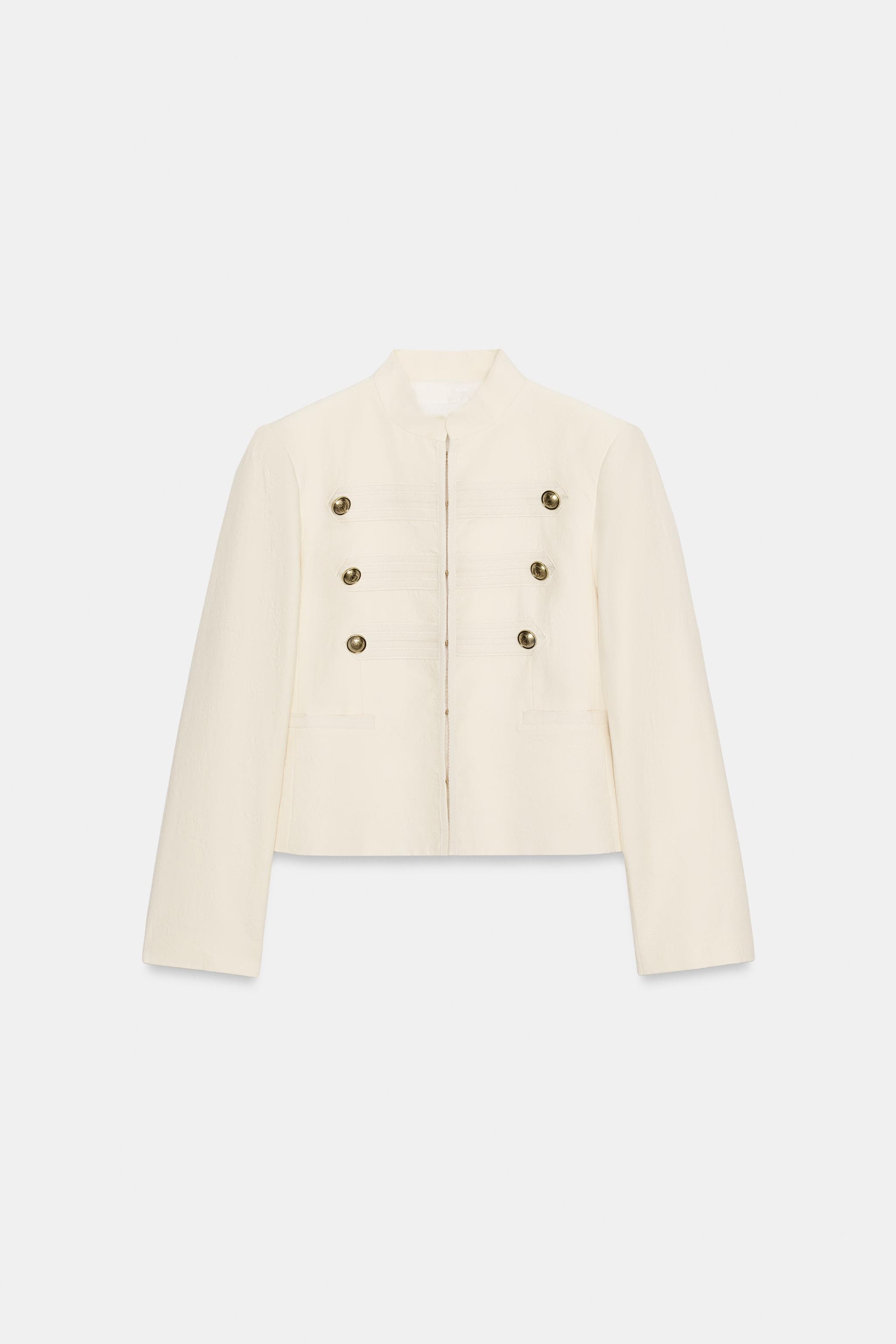 ZW COLLECTION FITTED BUTTON JACKET
