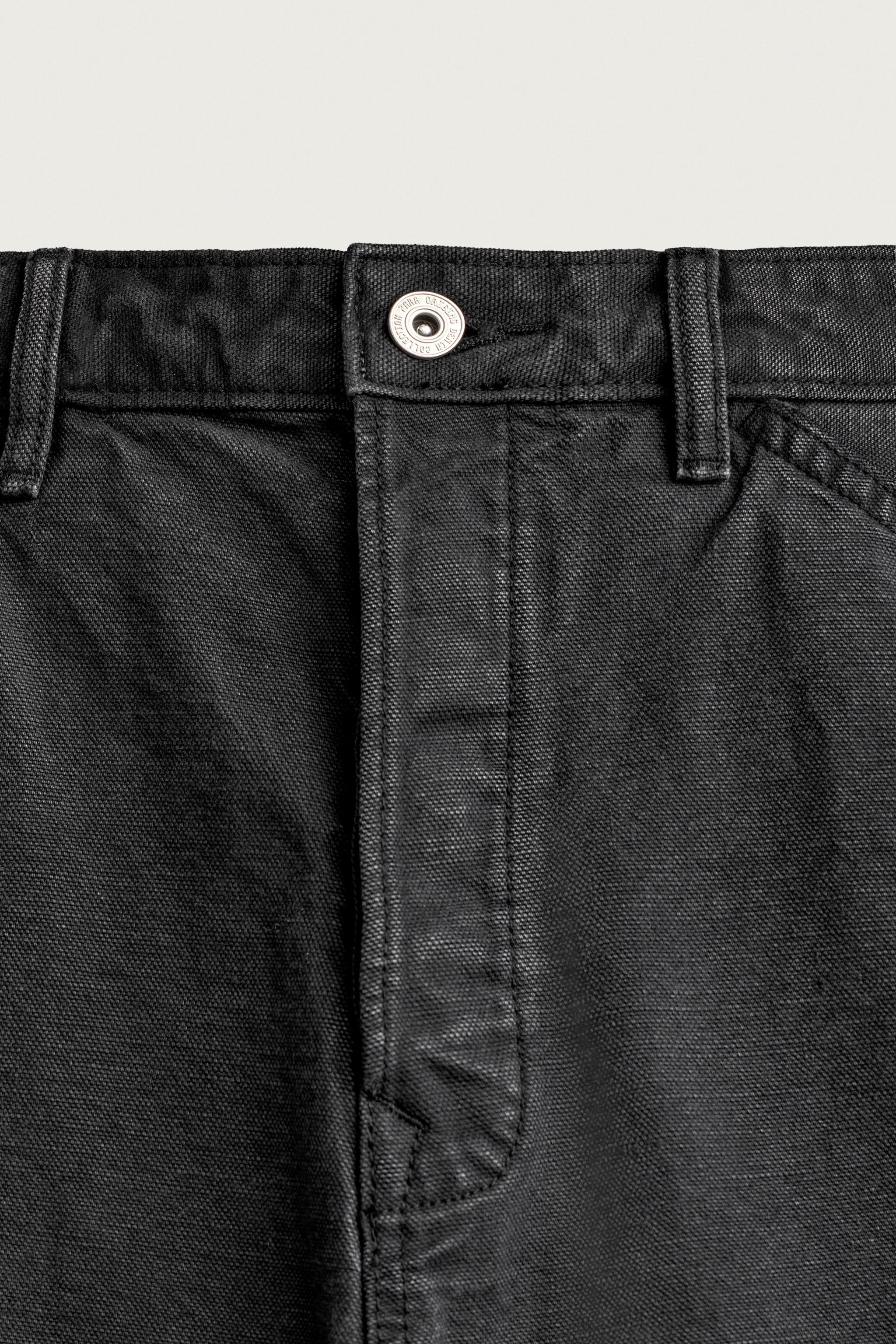 STRAIGHT-FIT CARPENTER POCKET PANTS