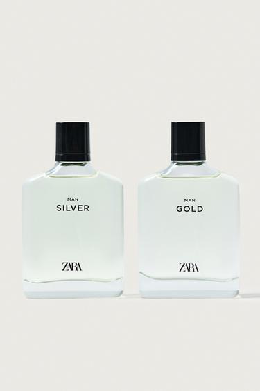 NƯỚC HOA SILVER MAN GOLD EDT 2X100 ML (3.4 FL.OZ) - da nhuộm màu từ Zara