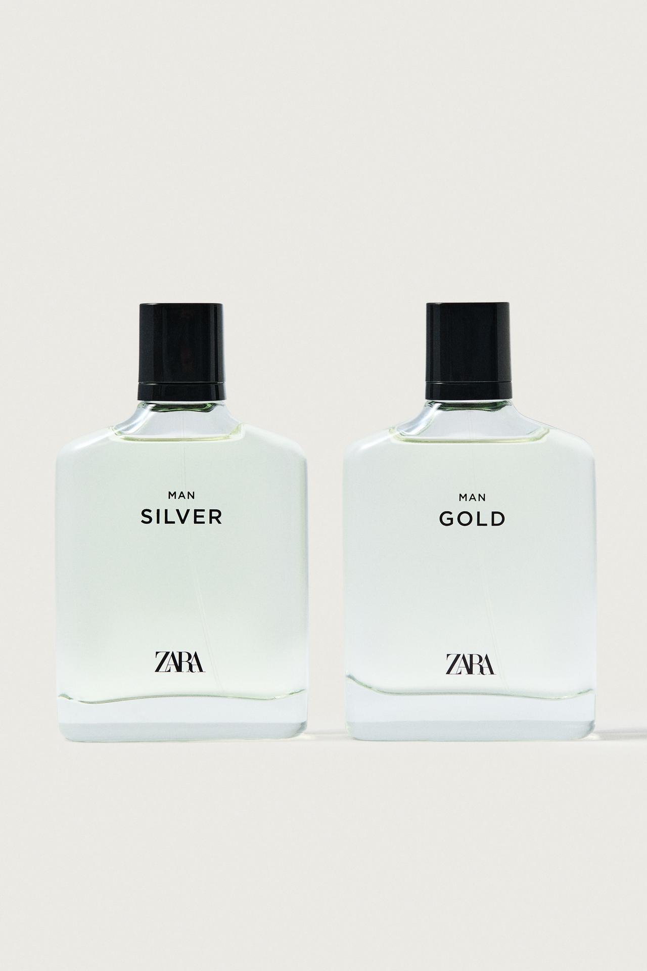 SILVER MAN GOLD EDT 2X100 ML (3.4 FL.OZ) — TINTED LEATHER