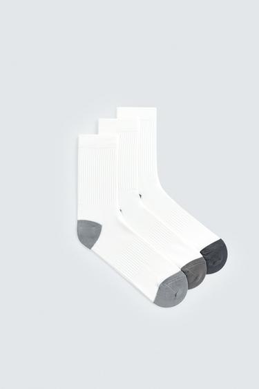 CONTRAST SOCKS 3-PACK - various by Zara - Image 1