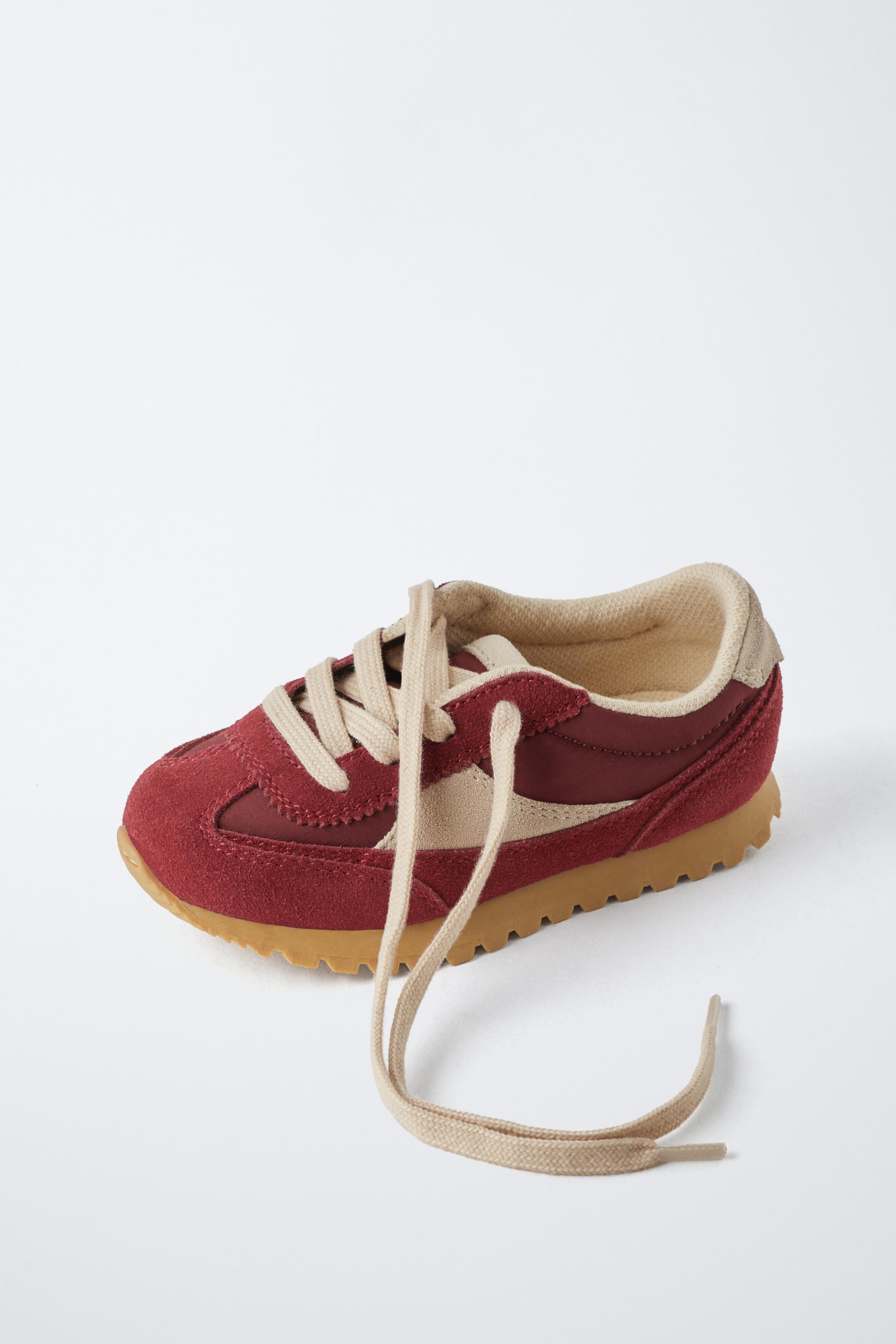 SOFT ATHLETIC SNEAKERS - Red | ZARA United States SOFT ATHLETIC SNEAKERS - Red | ZARA United States
