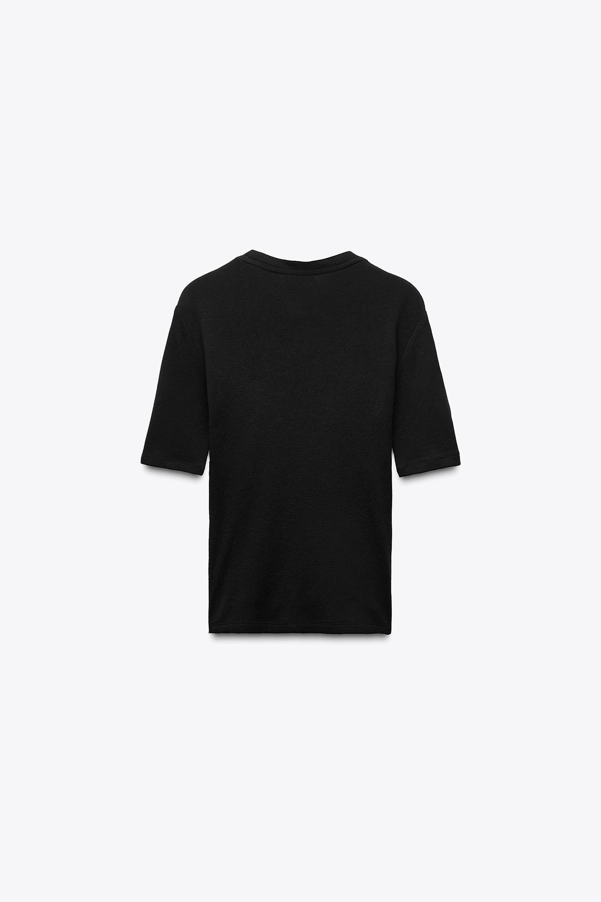 ZARA ウールブレンド Tシャツ 3039/006 03039007800-p.jpg?ts=