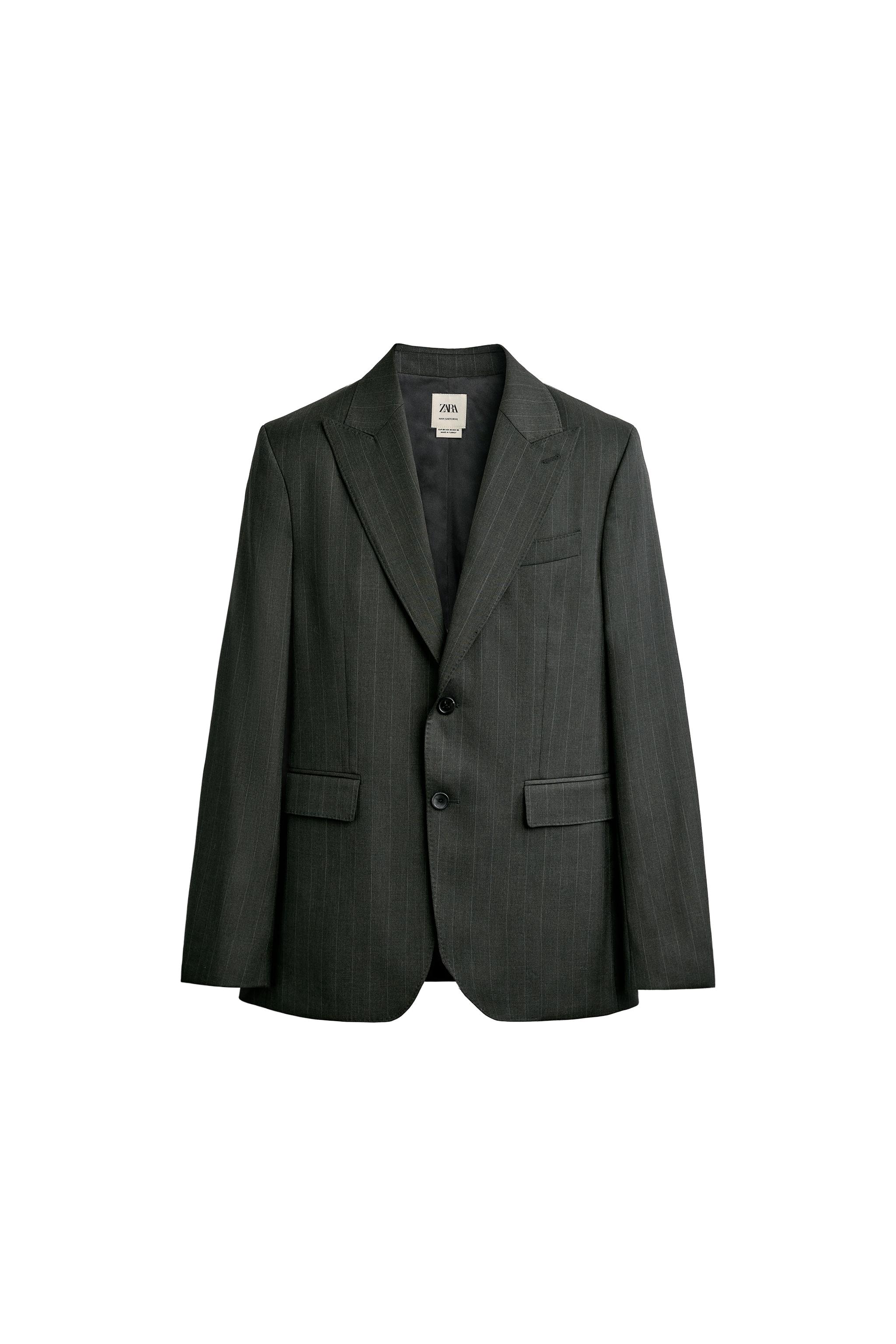BLAZER TRAJE RAYA DIPLOMÁTICA 100% LANA