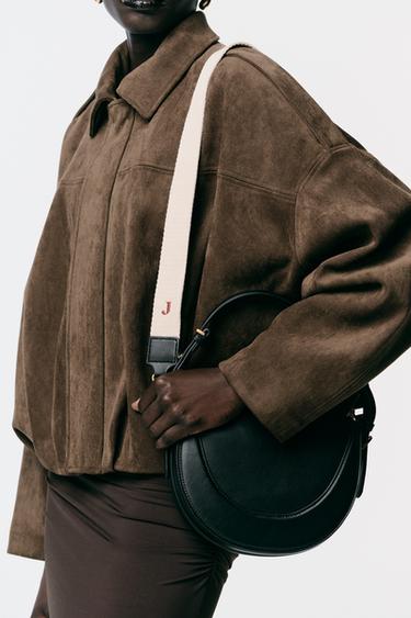 FLAP CROSSBODY BAG - Black by Zara - Image 2