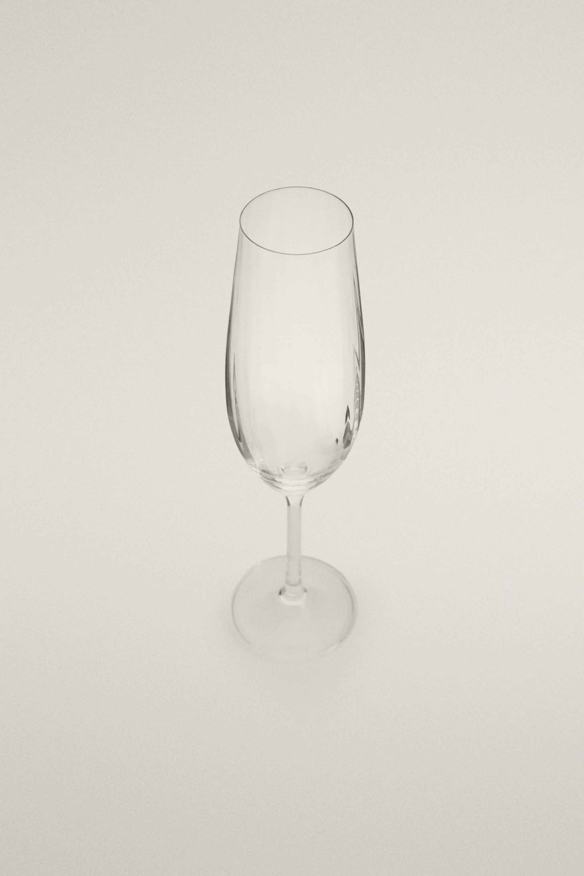 WAVE GLASS FLUTE GLASS