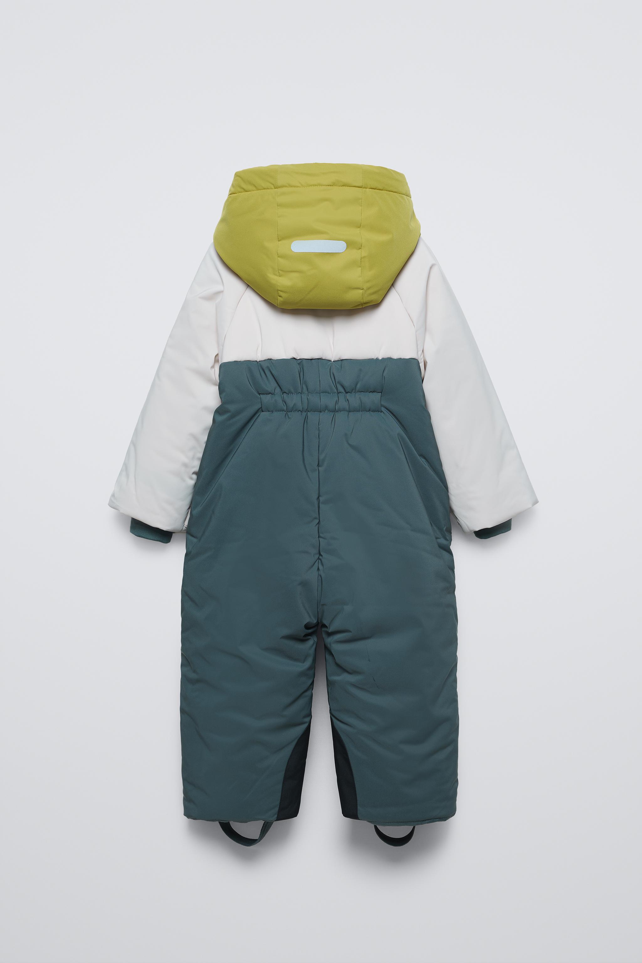 ZARA NWT snowsuit water outlet jumpsuit ski salopettes ski capsule