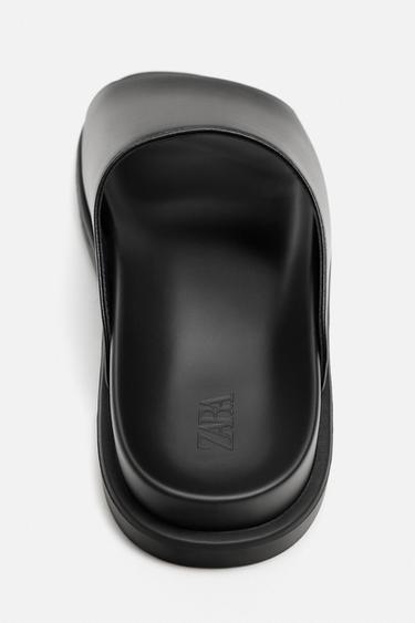 SANDALES MONOCHROMES - Noir de Zara - Image 4