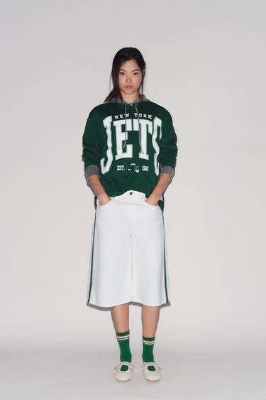 CAMISETA FELPA NFL JETS - VERDE de Zara - Imagen 0