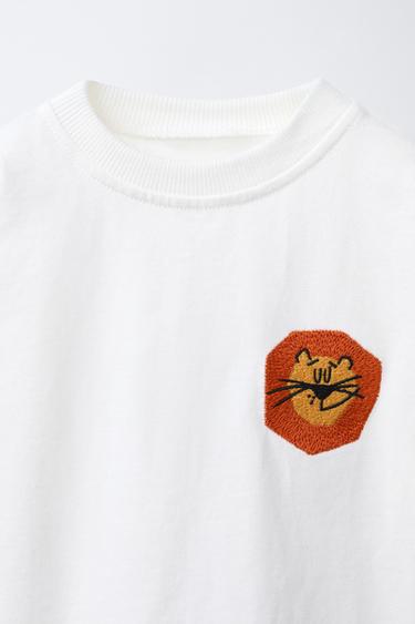 LIONS T-SHIRT AND BERMUDA SHORTS SET - Ecru by Zara