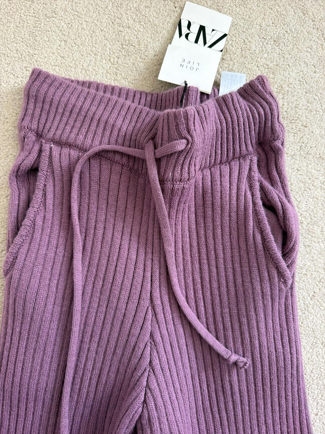 RIBBED KNIT TROUSERS - Image 2