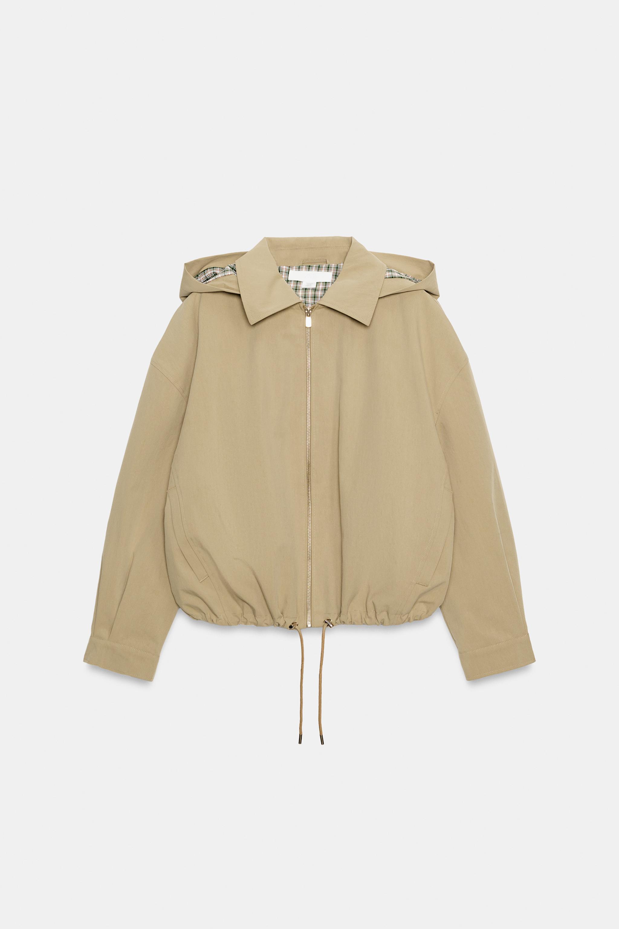 BLOUSON À CAPUCHE AMOVIBLE