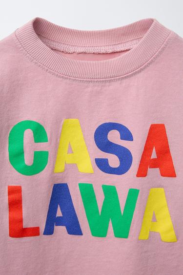 T-SHIRT IMPRIMÉ CASA LAWA © X ZARA KIDS - Rose de Zara - Image 2