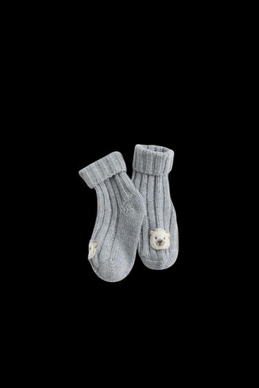 BEAR BOOTIES - Anthracite grey by Zara