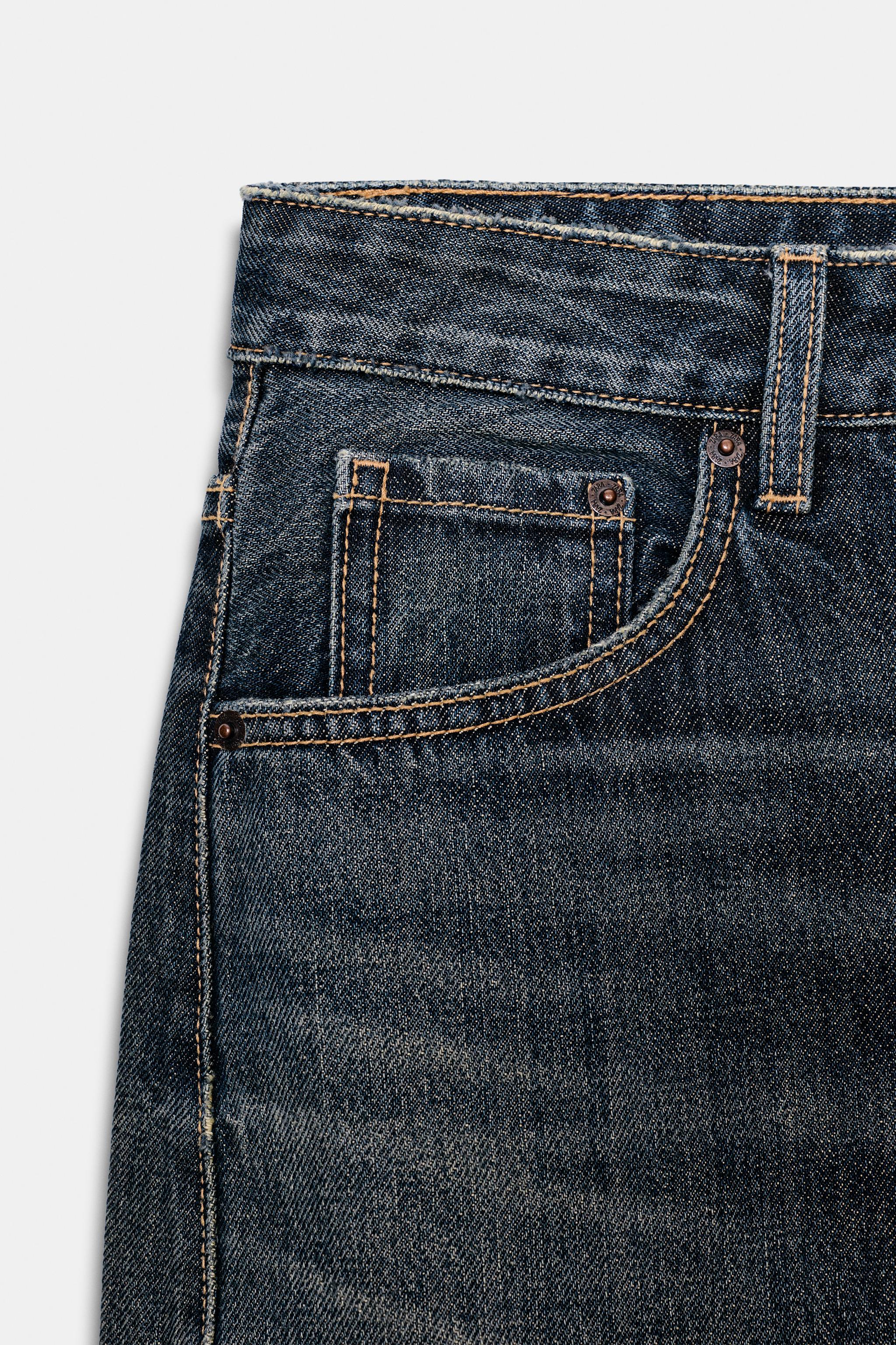 TRF MID-RISE BAGGY BALLOON JEANS