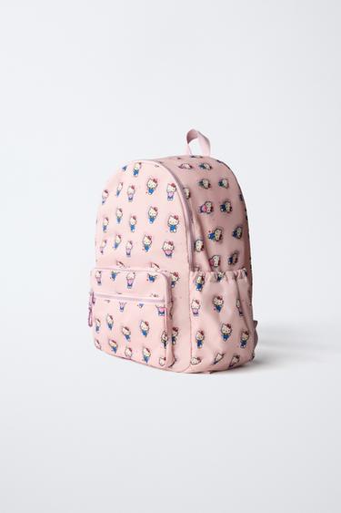 SAC À DOS SCOLAIRE HELLO KITTY © SANRIO - Blanc écru de Zara - Image 1