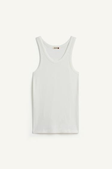 Zara CTTN TNKTP 16 - Ecru