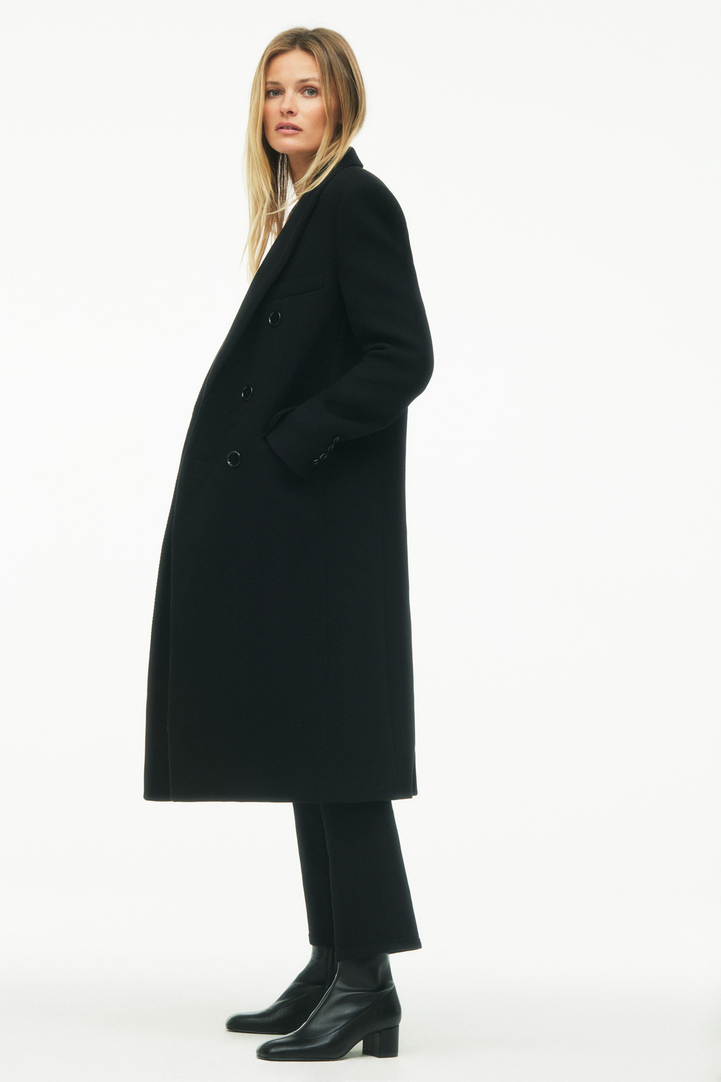 WOOL BLEND OVERSIZE COAT - LIMITED EDITION - Black | ZARA Spain