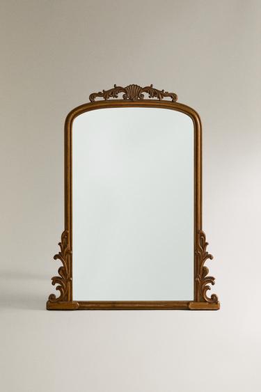 ΧΡΥΣΑΦΙ ΚΑΘΡΕΦΤΗΣ ΤΟΙΧΟΥ ΑΠΟ ΞΥΛΟ - Χρυσαφί του Zara - Εικόνα 0