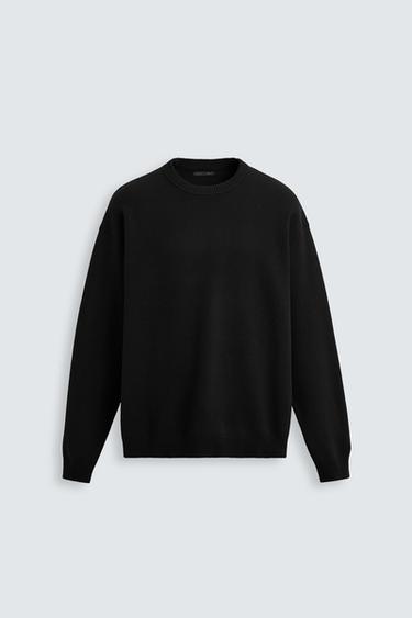 SOFT RELAXED FIT JUMPER - Black by Zara