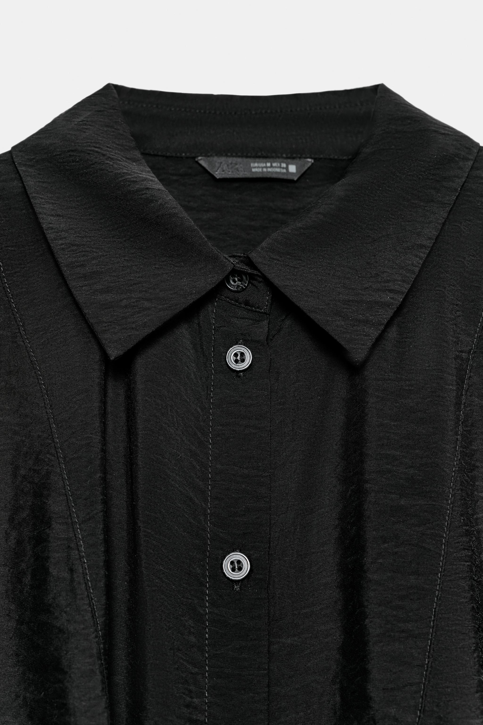 CHEMISE MANCHES COURTES NŒUD