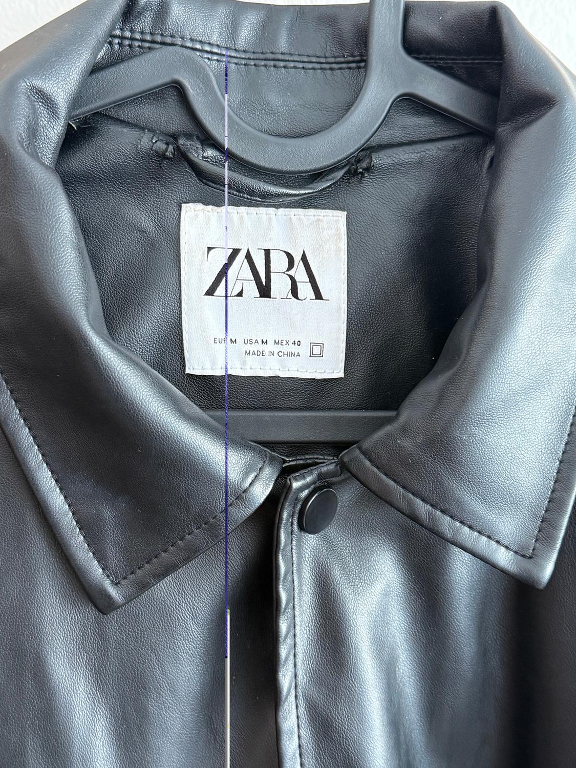 FAUX LEATHER JACKET - Image 3