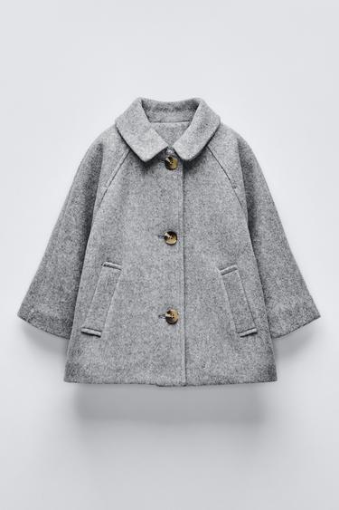 Zara WOOL COAT - Gray