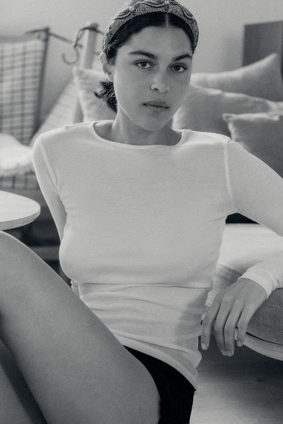 LYOCELL BACK T-SHIRT