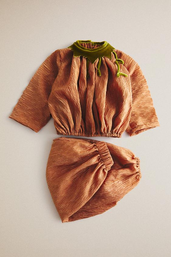 HALLOWEEN-BABY-KÜRBIS-KOSTÜM - Ziegelrot von Zara - Bild 0