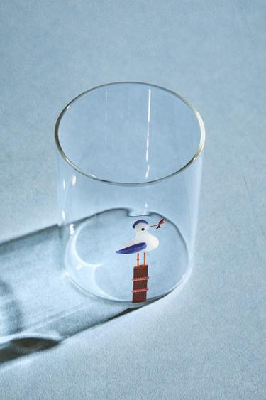 BOROSILICATE ANIMAL TUMBLER - 990 by Zara