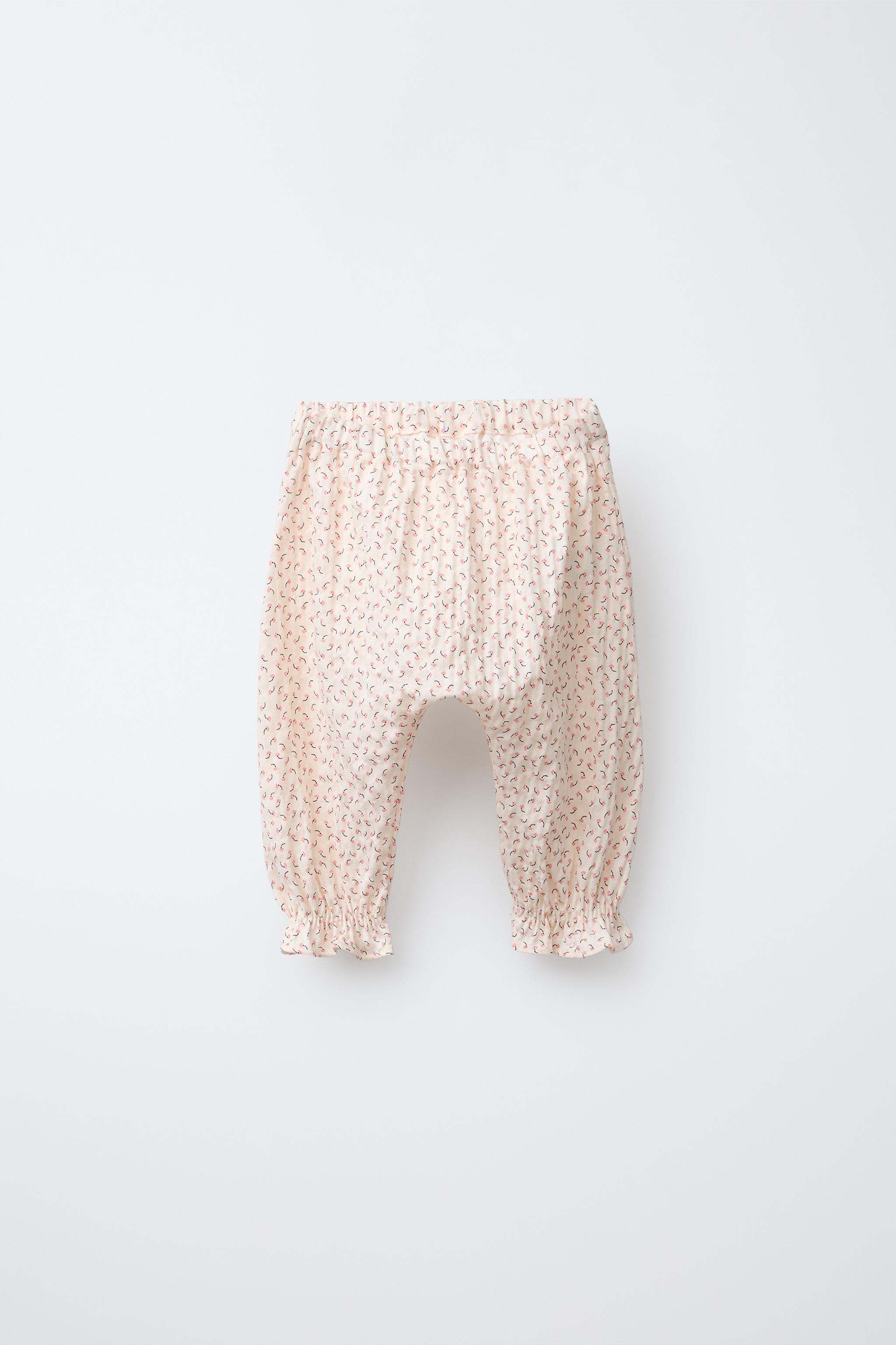 PANTALON JOGGER TEXTURE FLEURS