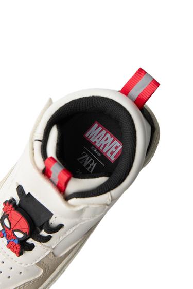 Zara THE AVENGERS © MARVEL HIGH TOP SNEAKERS - White