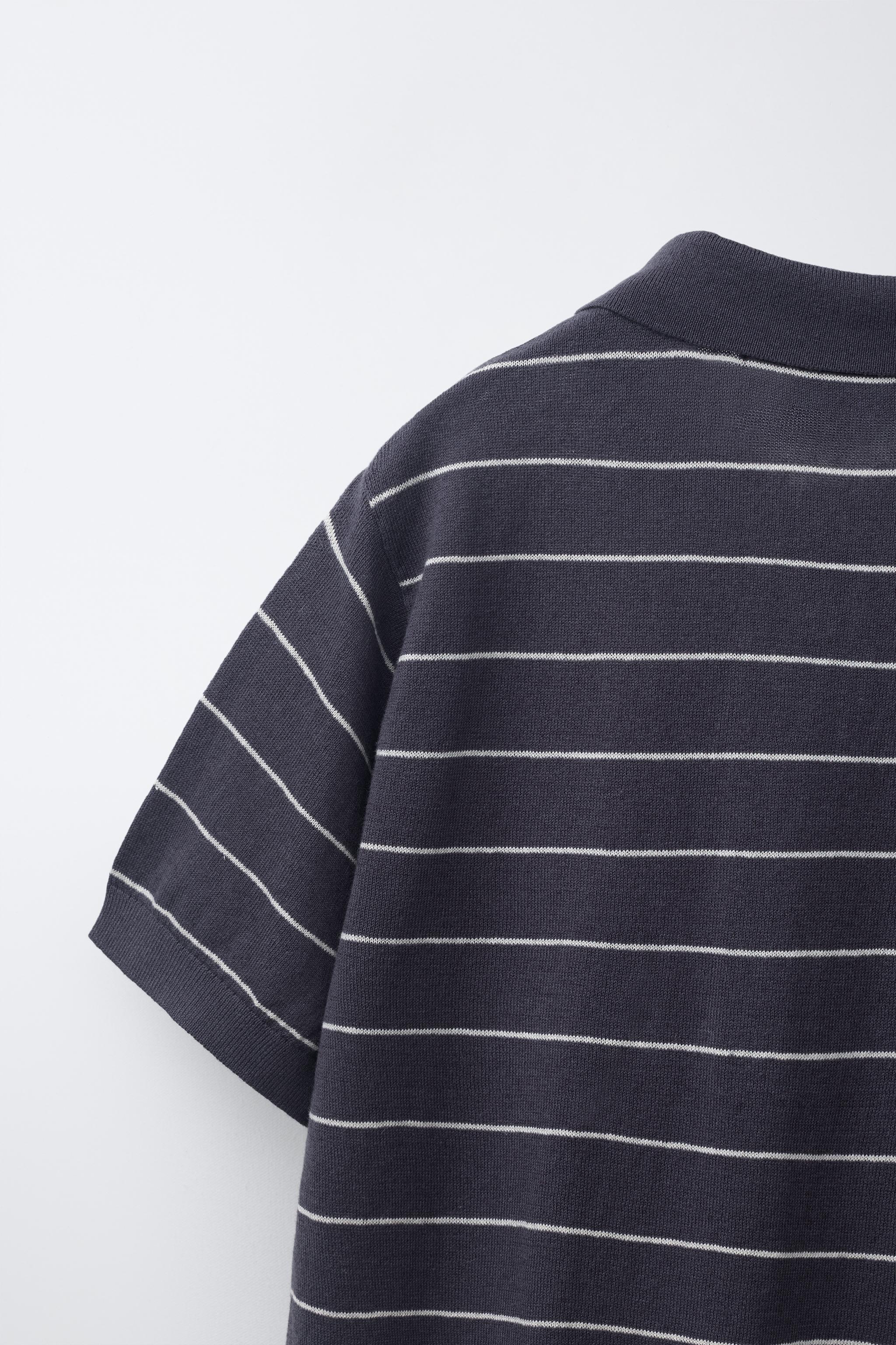 POLO EN COTON ET LIN