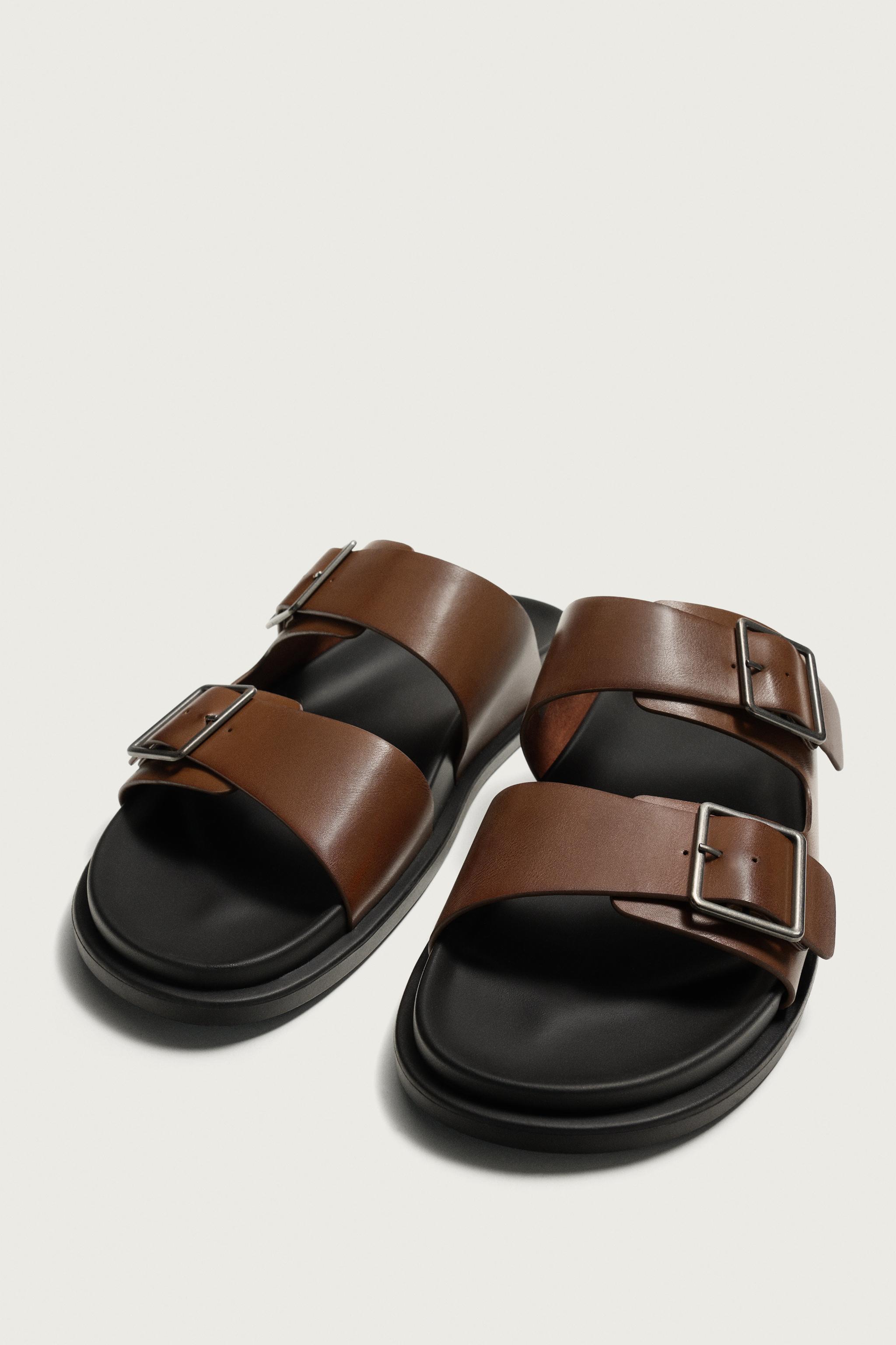 SANDALES À DOUBLE BRIDE