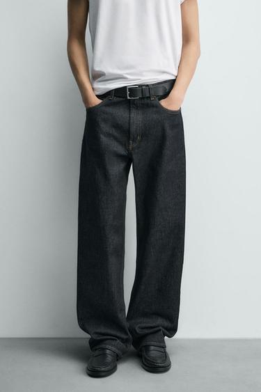 Zaras JEANS LOOSE FIT - Indigo