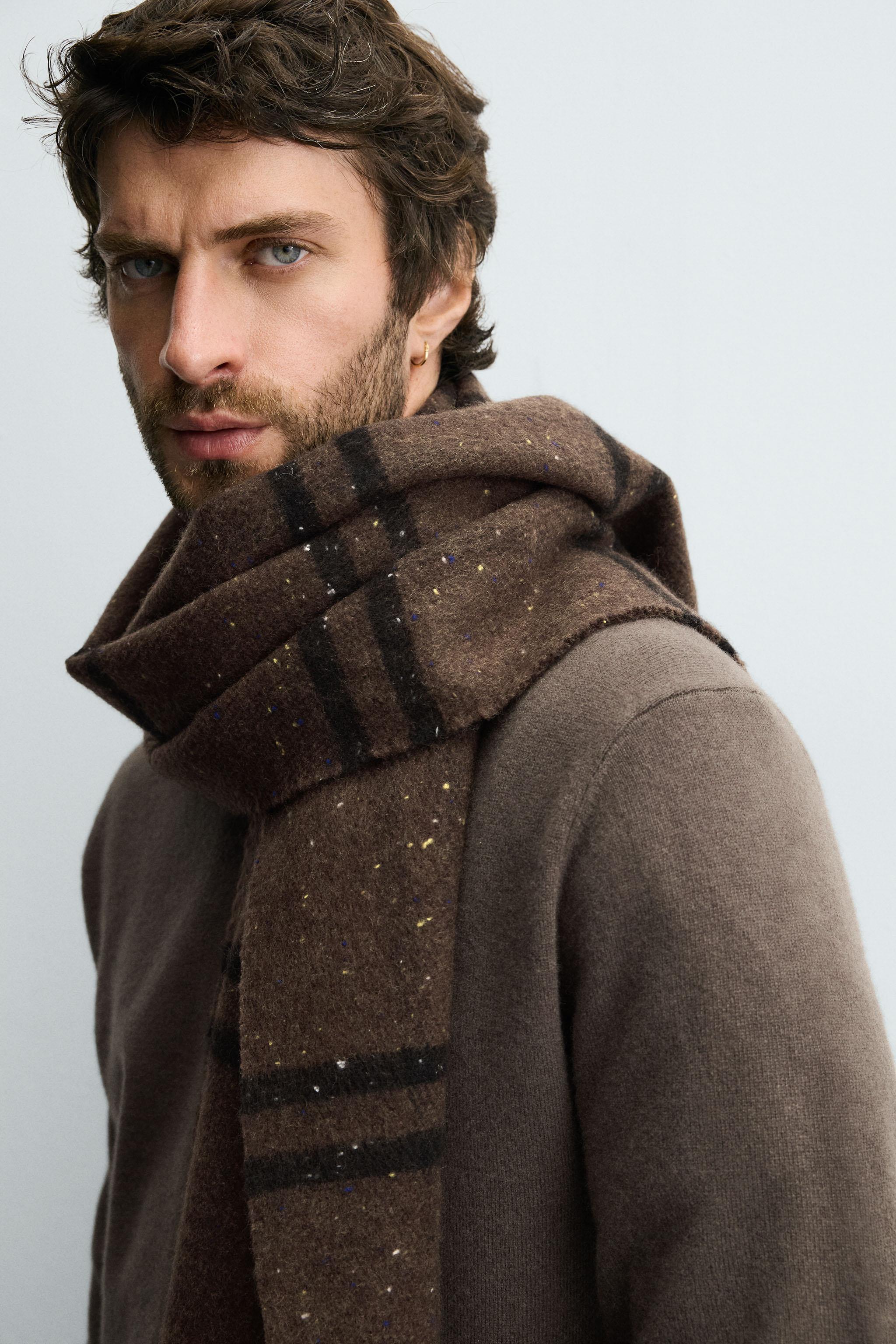 ÉCHARPE BOTONATO À CARREAUX