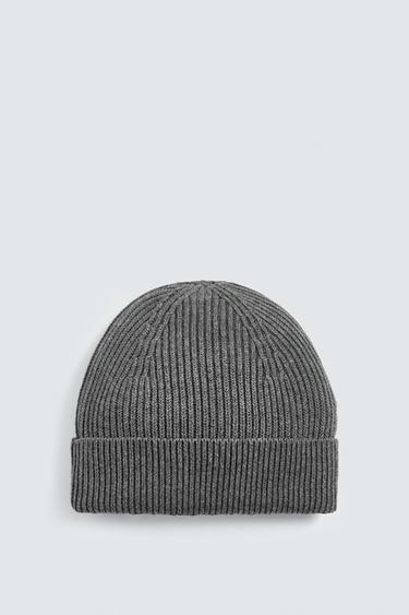 BASIC KNIT BEANIE - Grey by Zara