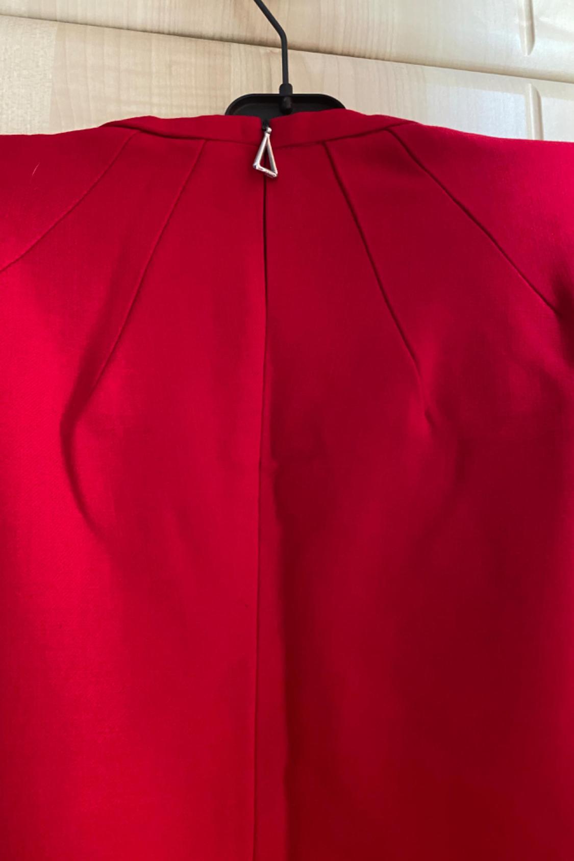 ZARA WOMAN RED DRESS - Image 3
