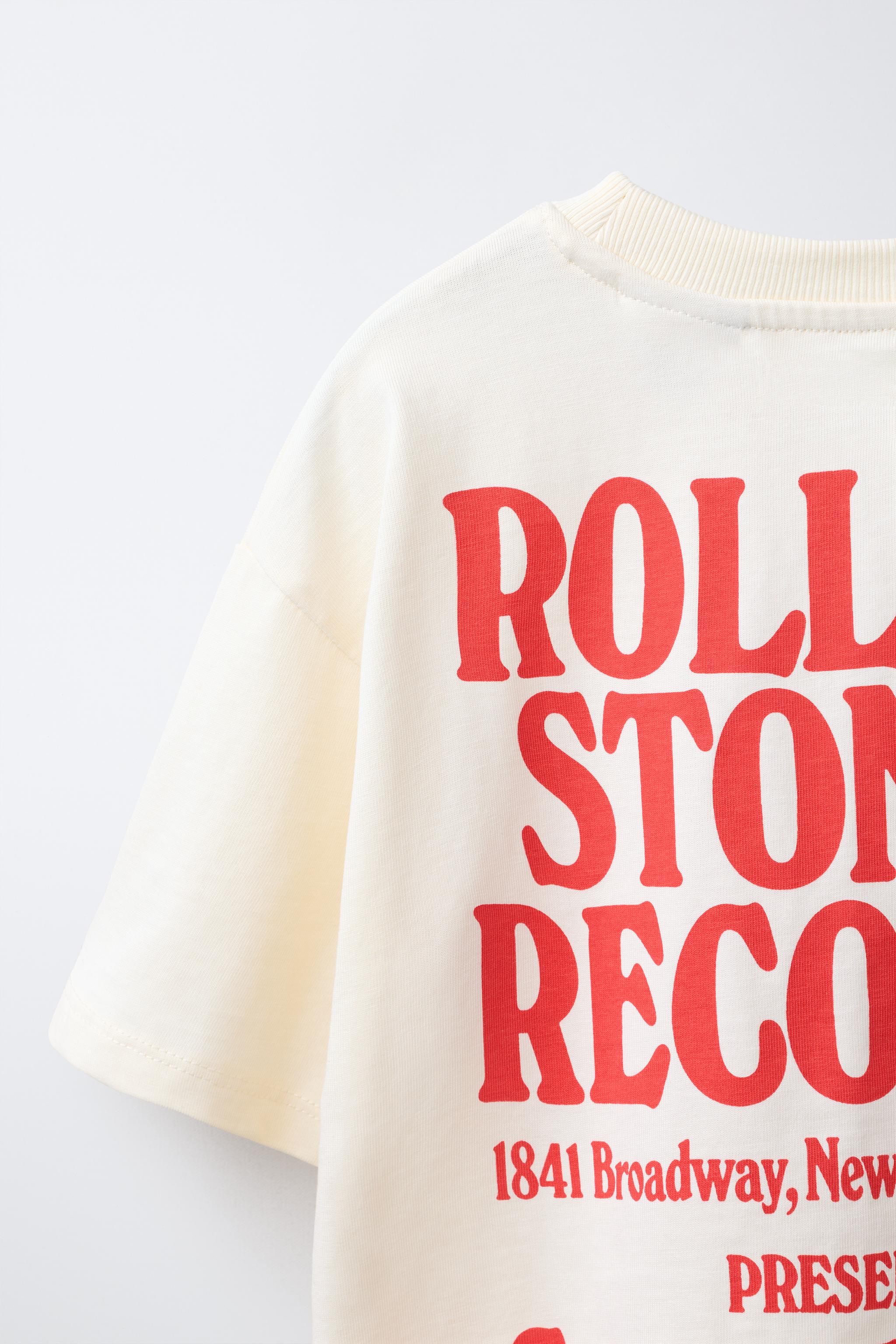 ROLLING STONE © PRINTED T-SHIRT