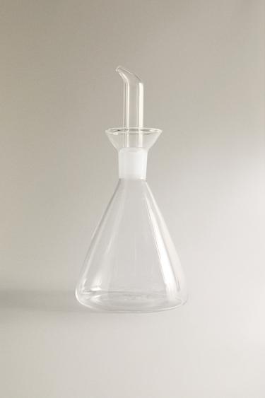 BOROSILICATE GLASS CRUET - Transparent by Zara