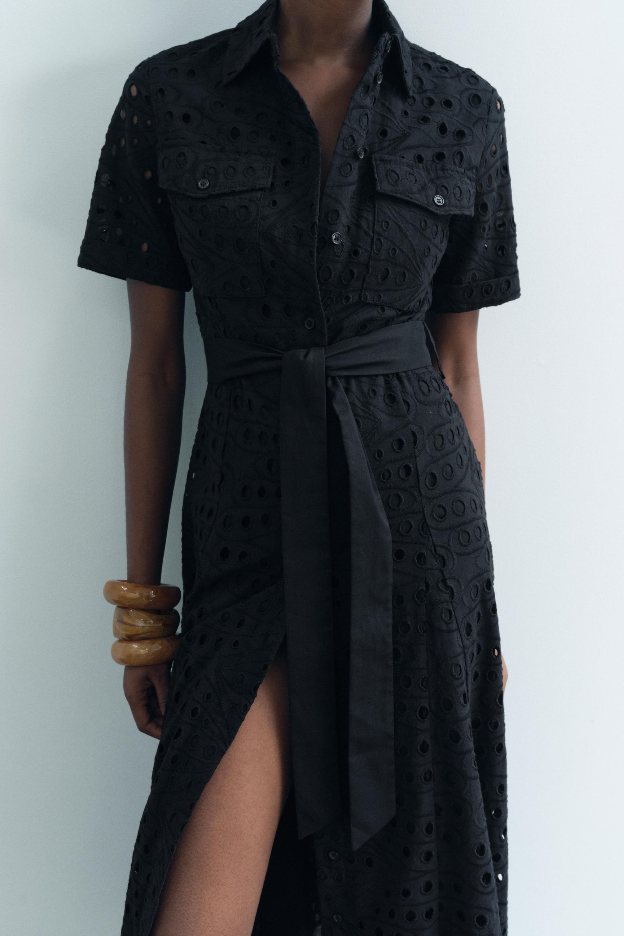 ZW COLLECTION EMBROIDERED SHIRTDRESS