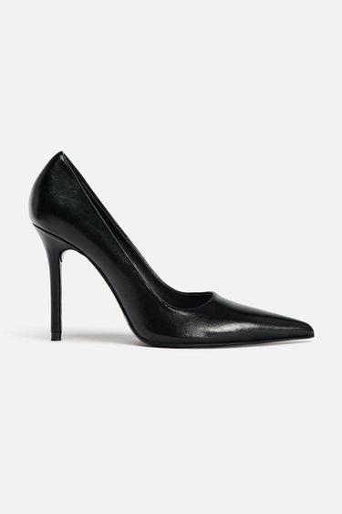ZAPATO TACÓN FINO - Negro de Zara