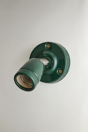 LAMPE | APPLIQUE MURALE CÉRAMIQUE - Vert de Zara - Image 2