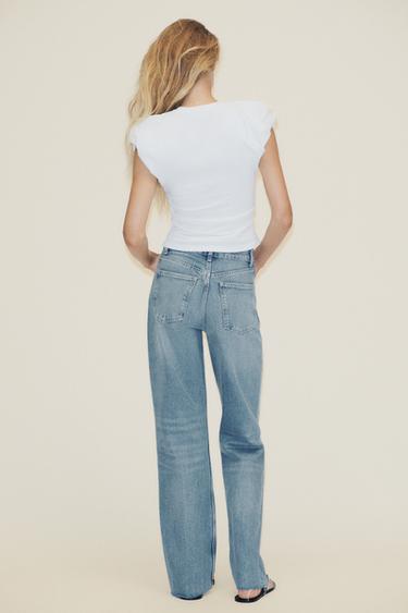POPLIN T-SHIRT - White by Zara - Image 3