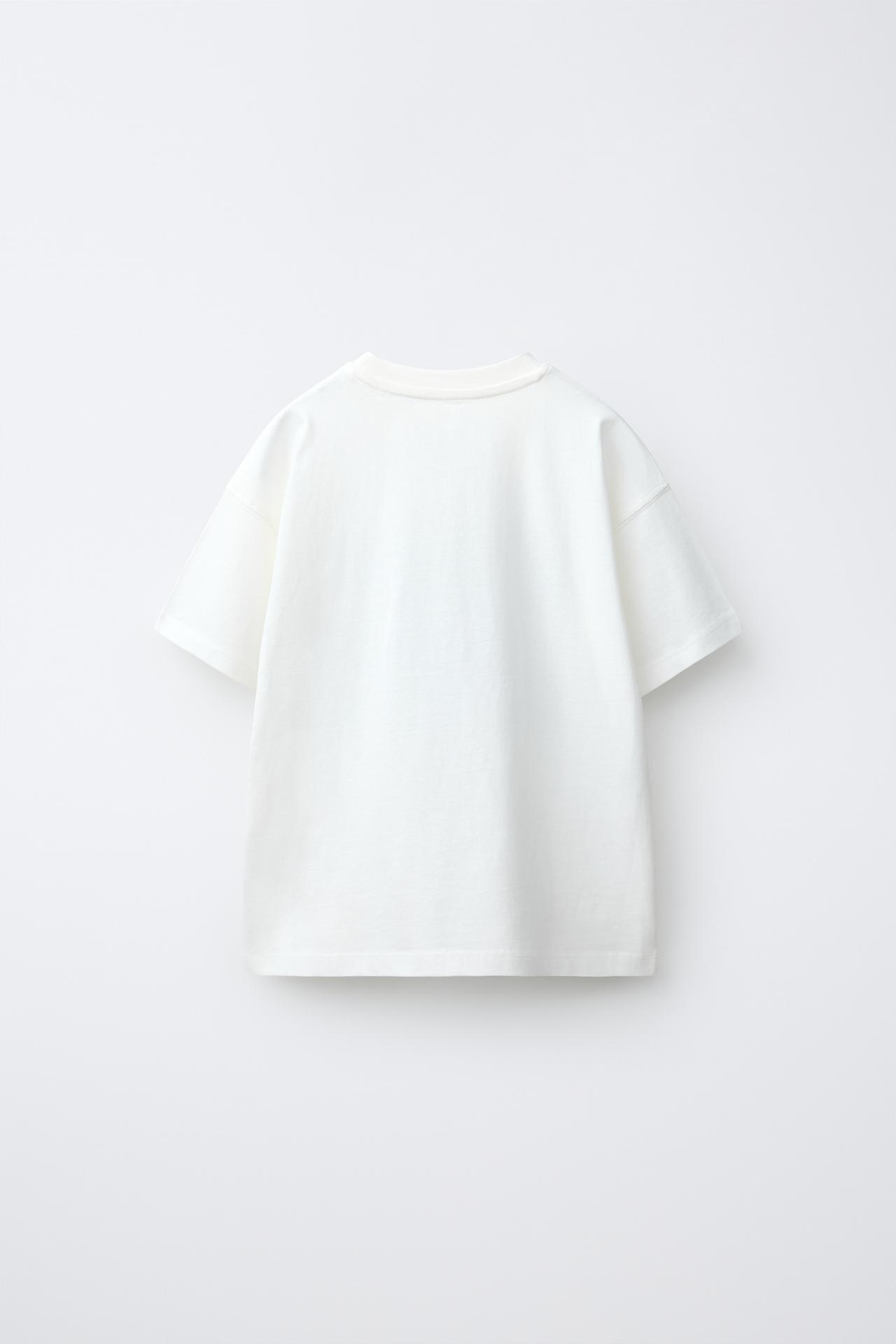 GRAFFITI PRINT T-SHIRT — White